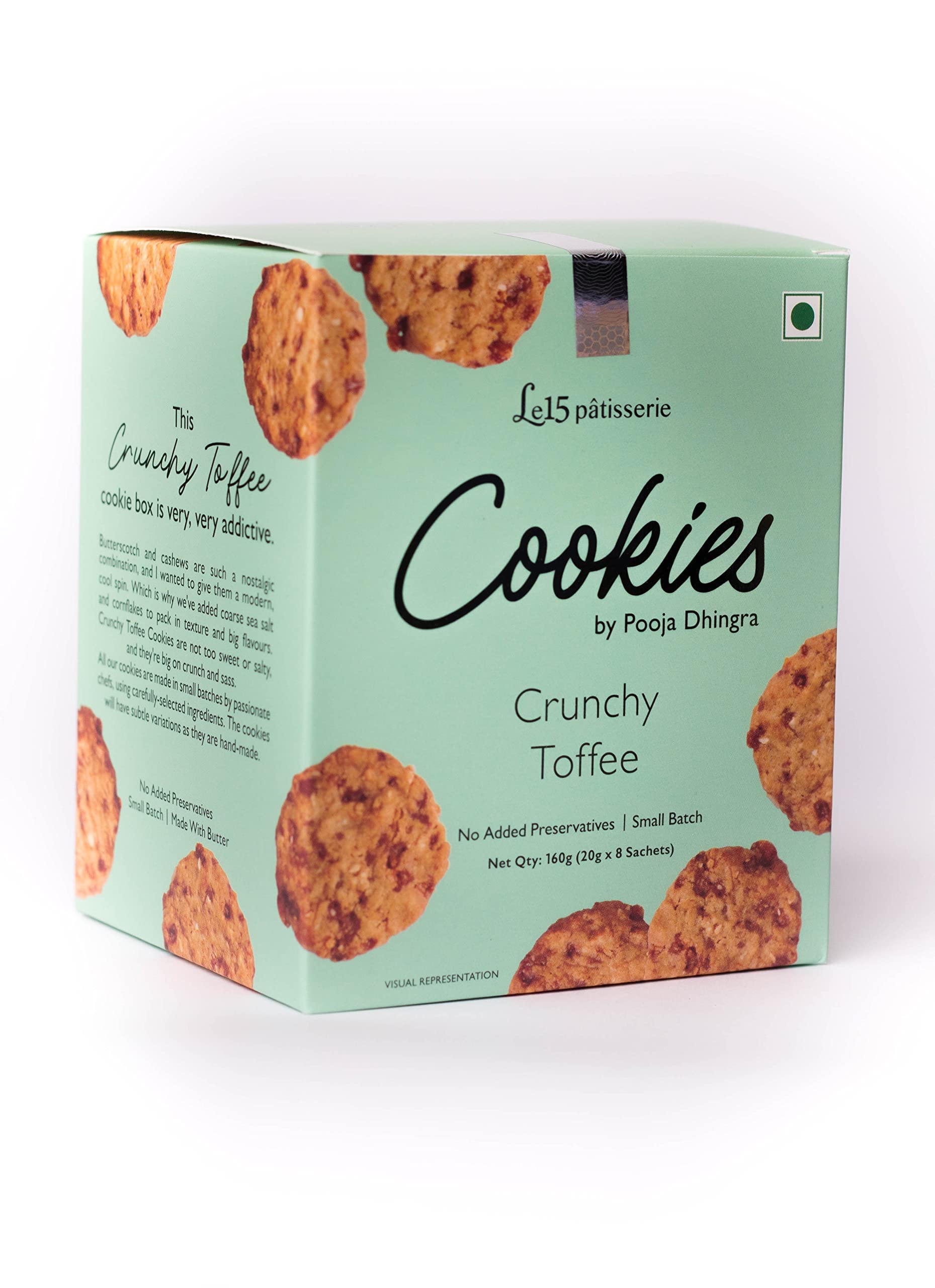 ⭐︎クッキー⭐︎ Le15 Patisserie Dark Chocolate Hazelnut Cookies | Crunchy Toffee